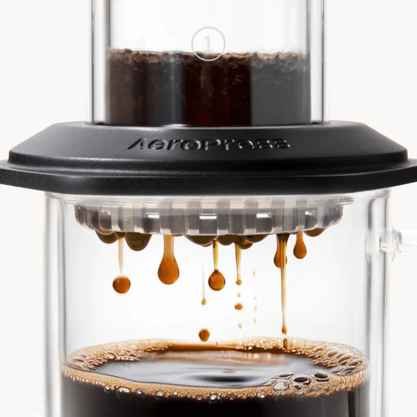 AeroPress Premium - Glass Coffe Maker Black