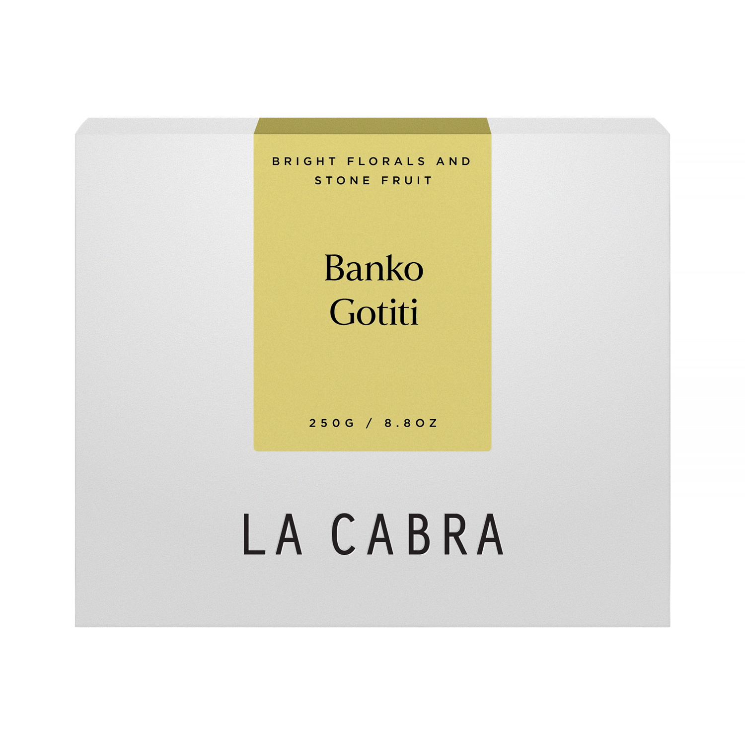 La Cabra - kawa ziarnista Etiopia Yirgacheffe Banko Gotiti Washed Omniroast 250 g