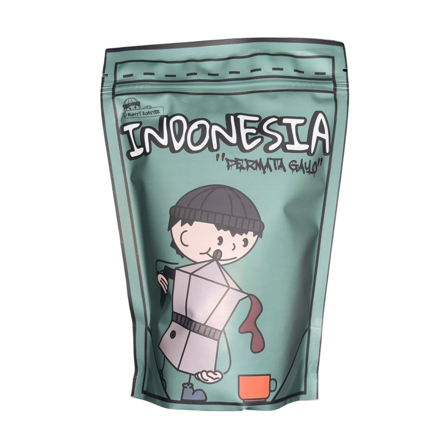 Runty Roaster - kawa ziarnista Indonezja Permata Gayo Wet-hulled Filter 250 g
