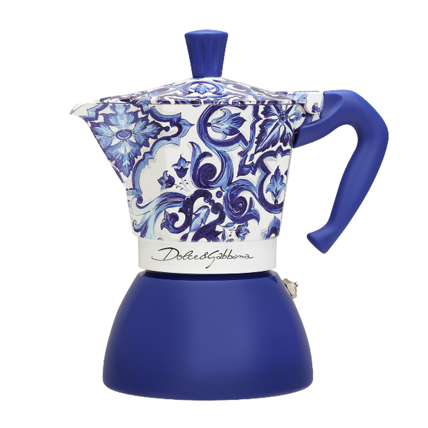 Bialetti Dolce & Gabbana - Moka Induction Mediterranean Blue 6tz