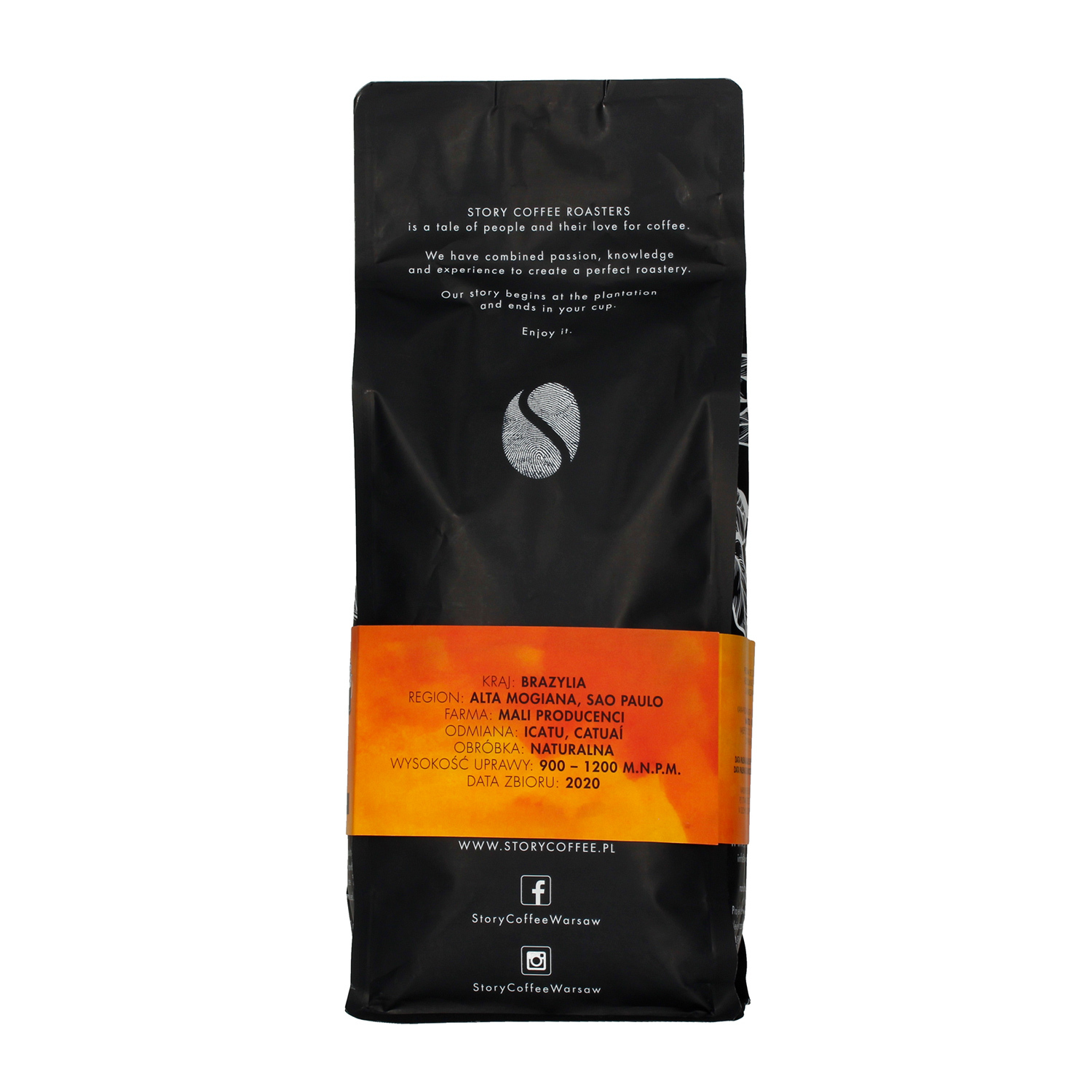 Story Coffee Roasters - Brazil Mogiana Espresso 1kg