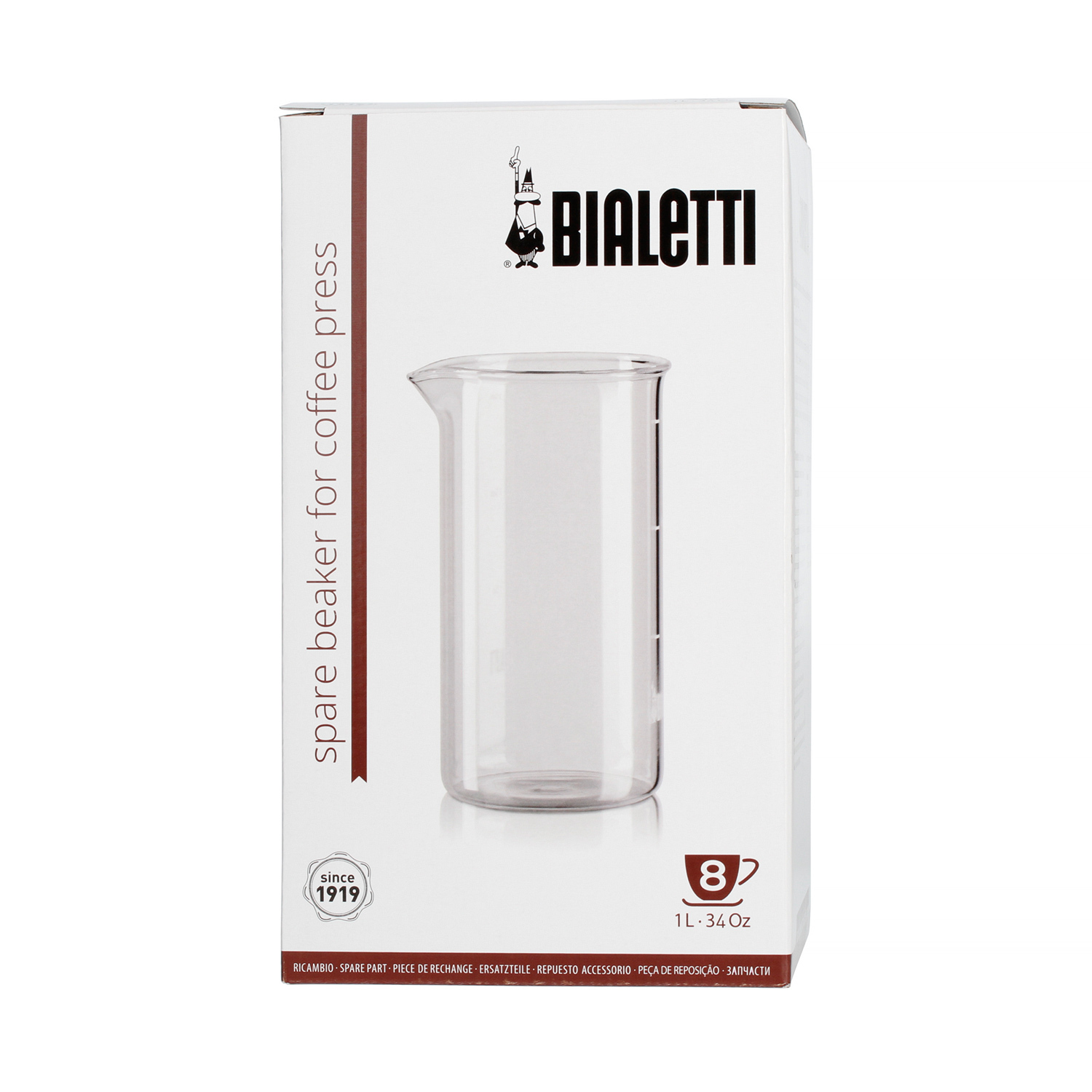 Bialetti - Szkło zapasowe do French Press 350ml