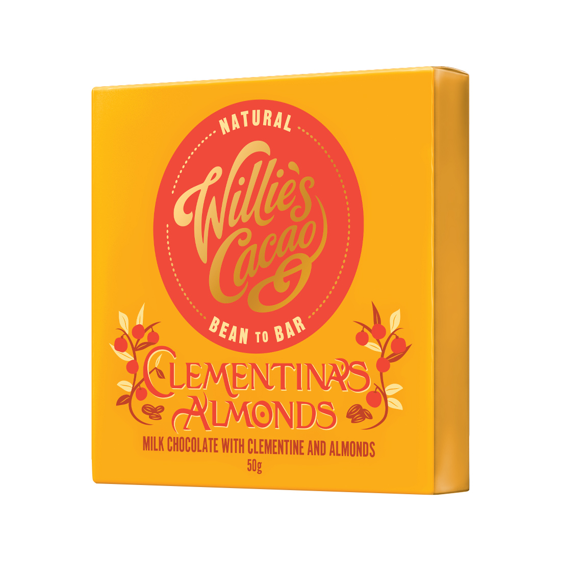 Willie's Cacao - Czekolada - Clementina's Almonds 50g
