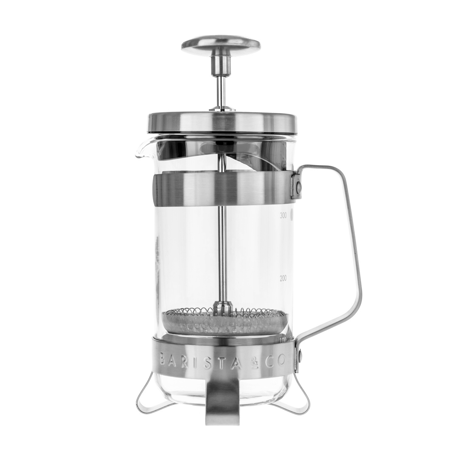 Barista & Co - 3 Cup Plunge Pot Electric Steel - French Press