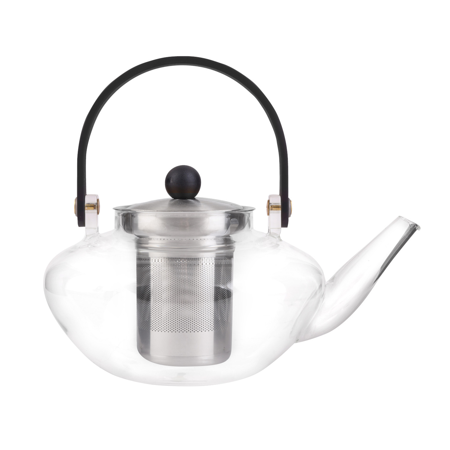 Vialli Design - Zaparzacz do herbaty EVA 800 ml srebrny 