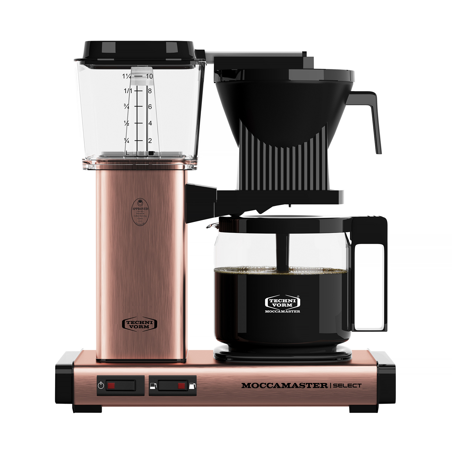 Moccamaster KBG 741 Select Copper Filter Coffee Maker Coffeedesk