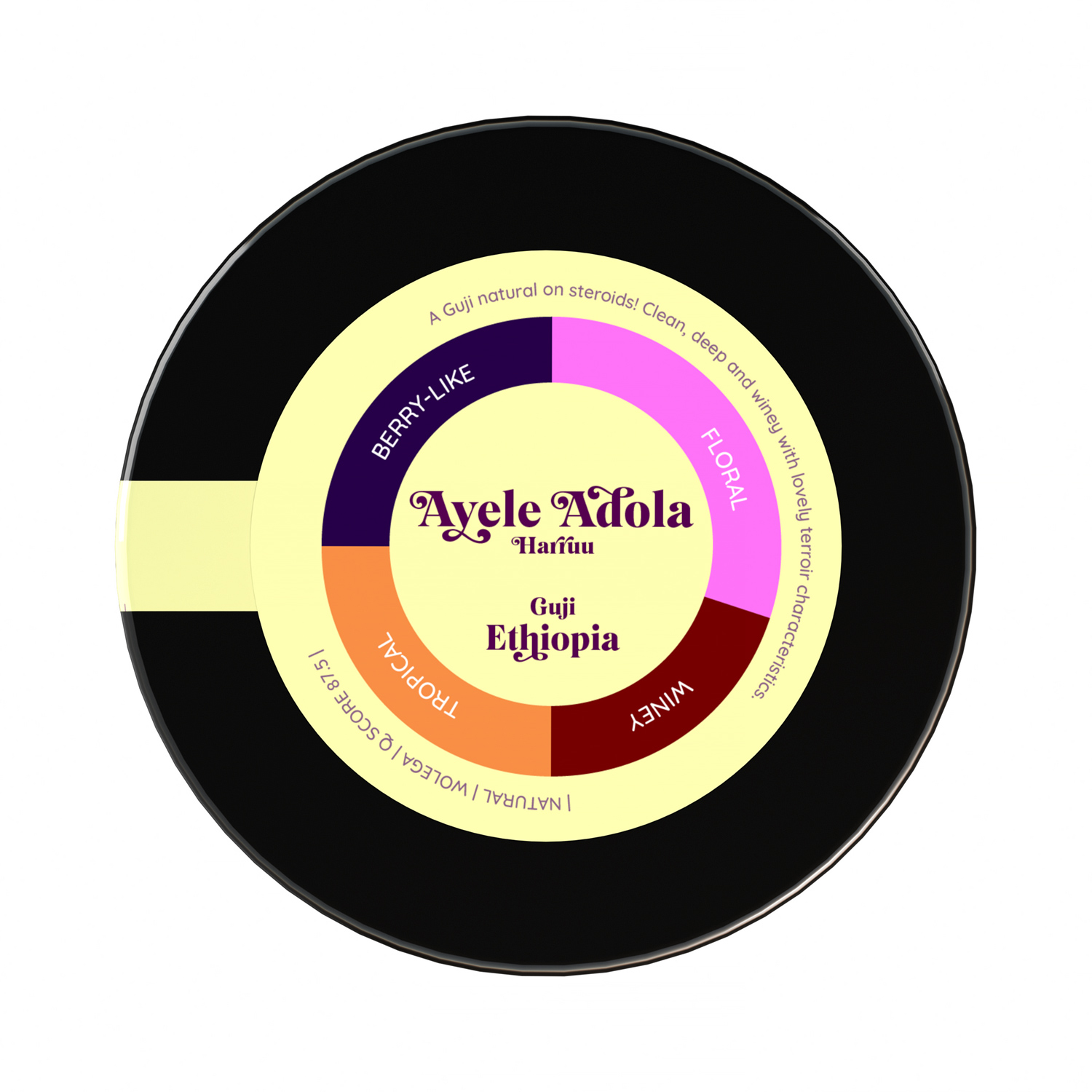 Heresy - kawa ziarnista Etiopia Ayele Adola Natural Filter 252 g