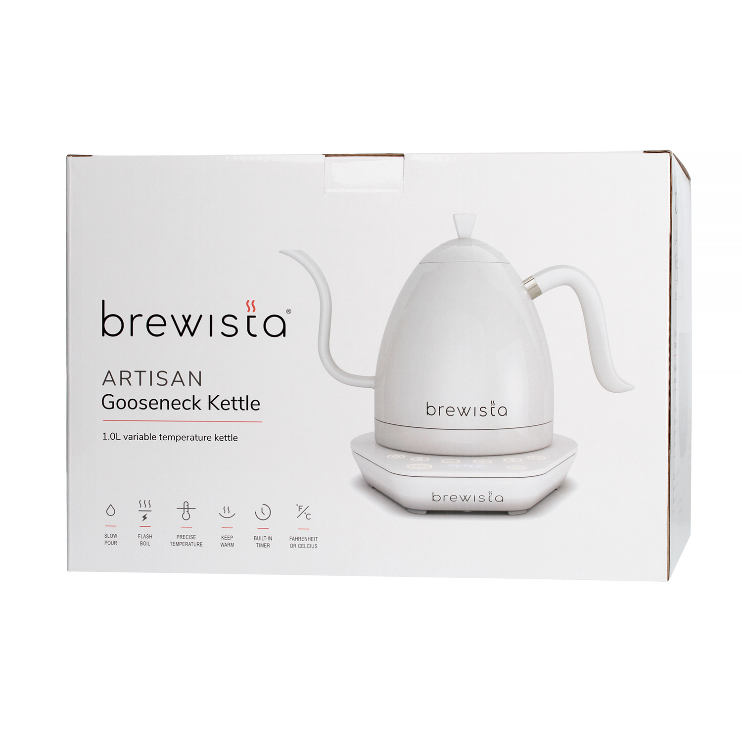 Brewista - Artisan Variable Temperature Kettle Biały 1l - Czajnik elektryczny