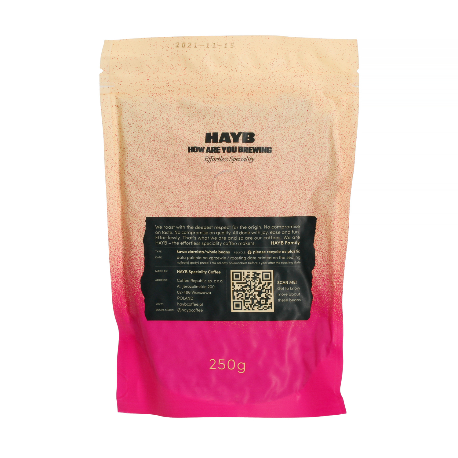 HAYB - Pink Espresso Blend WTF 250g