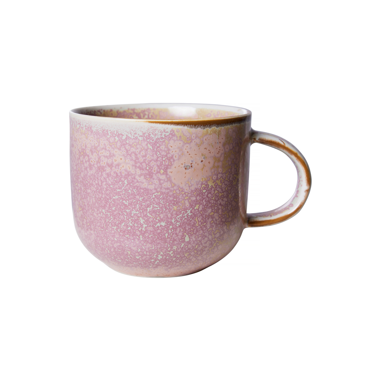 HKliving - Chef Ceramics Mug Rustic Pink 320ml