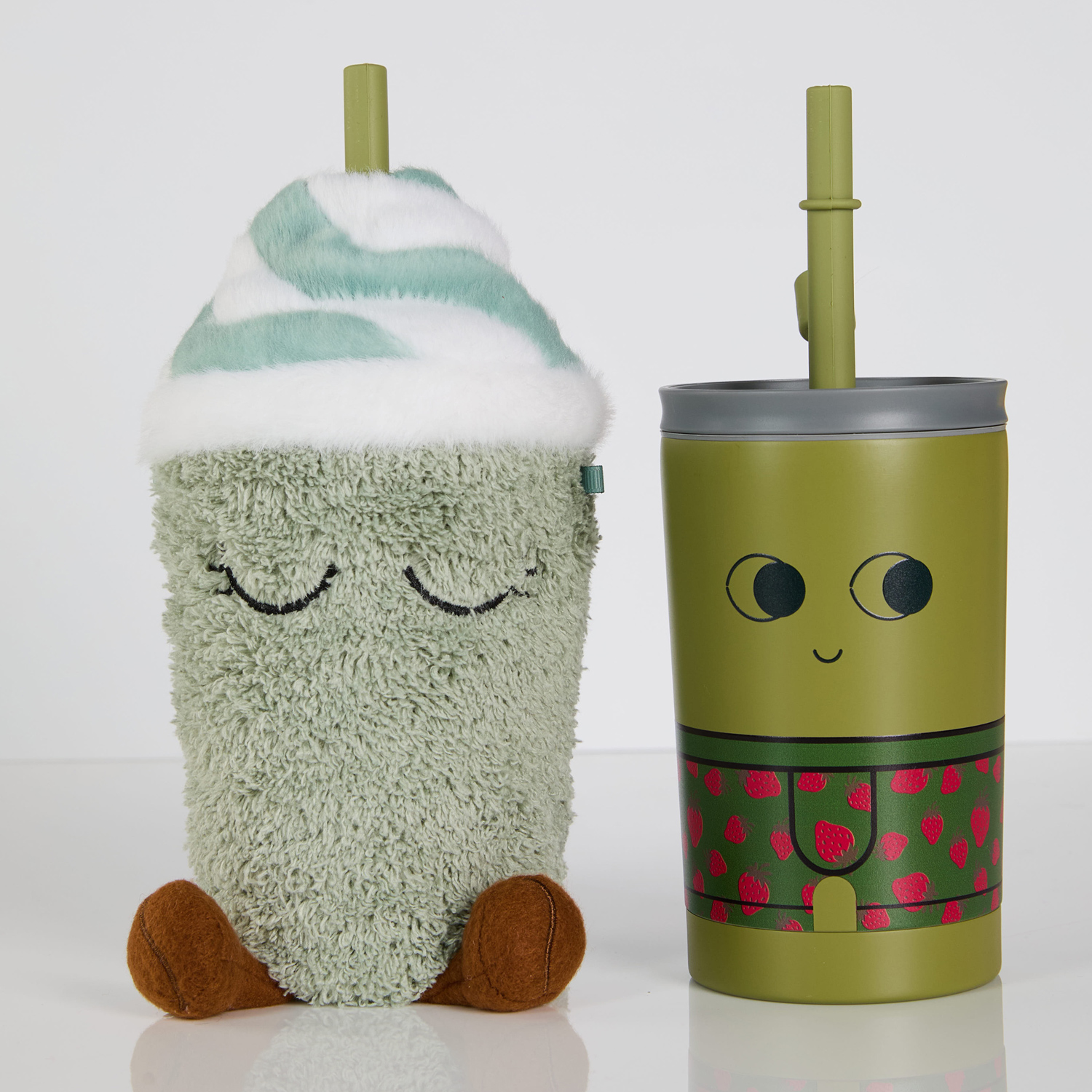 Asobu - Fuzzie Mimi - Kubek termiczny z pokrowcem pluszowym 360ml