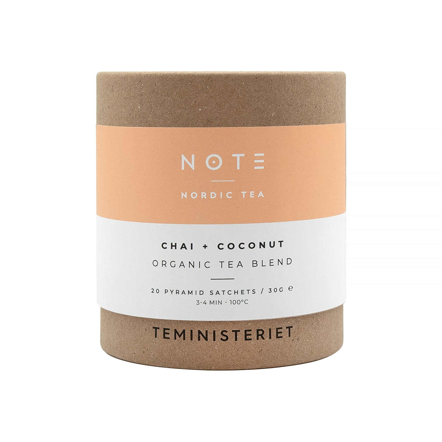 Teministeriet - NOTE Chai Coconut Organic - 20 Tea Bags