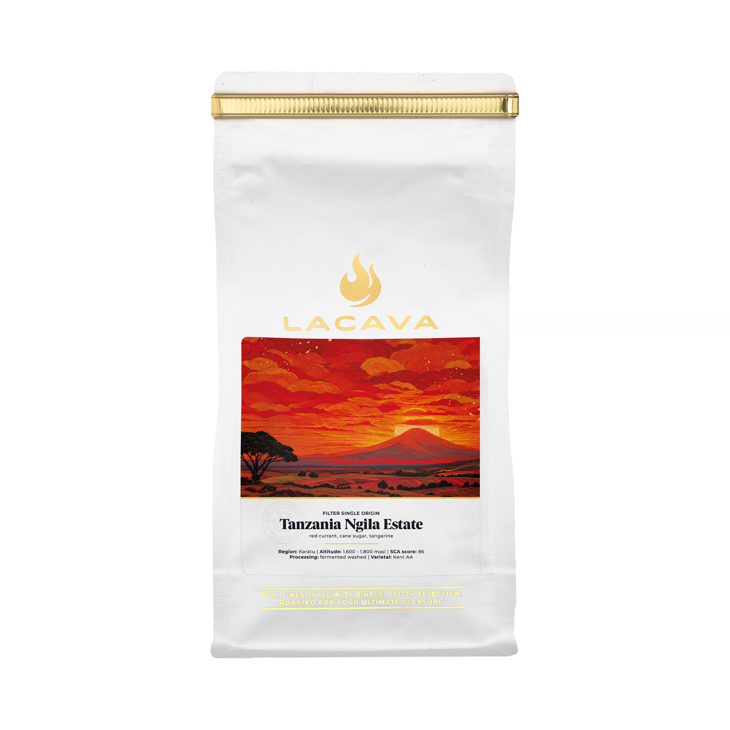 LaCava - kawa ziarnista Tanzania Ngila Estate Fermented Washed Filter 250 g