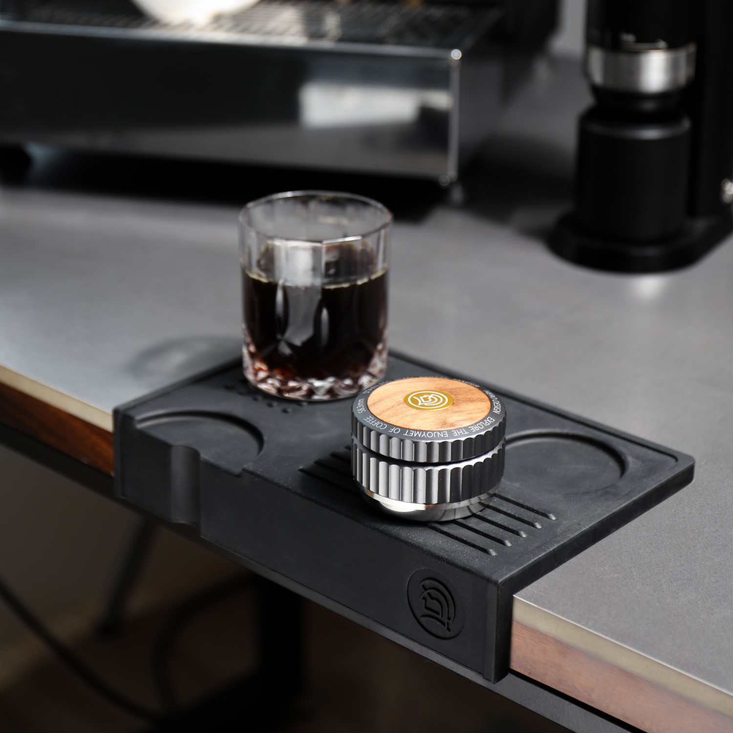 zeroHero - Mata tampingowa Espresso Tamper Mat czarna