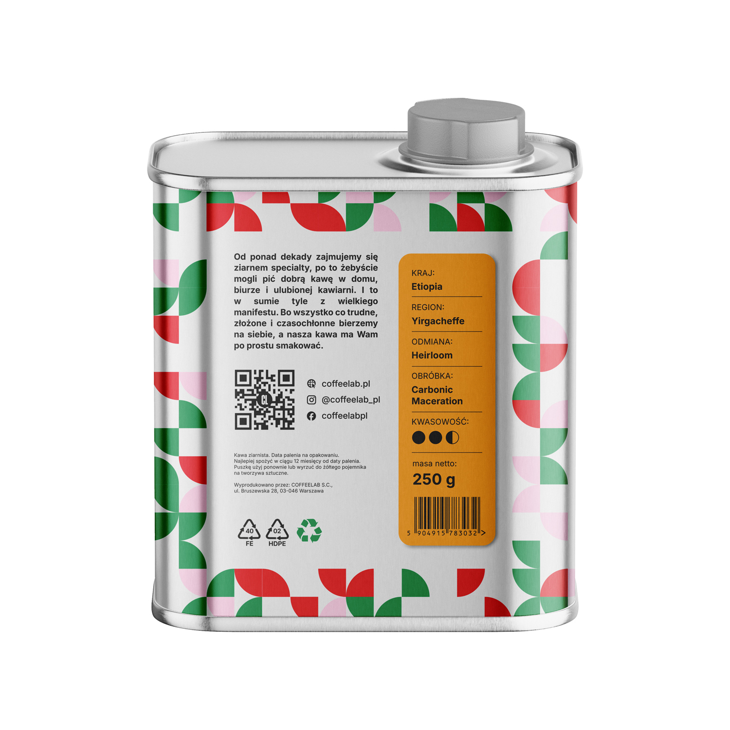 COFFEELAB - Ethiopia Banko Gotiti CM Filter 250 g