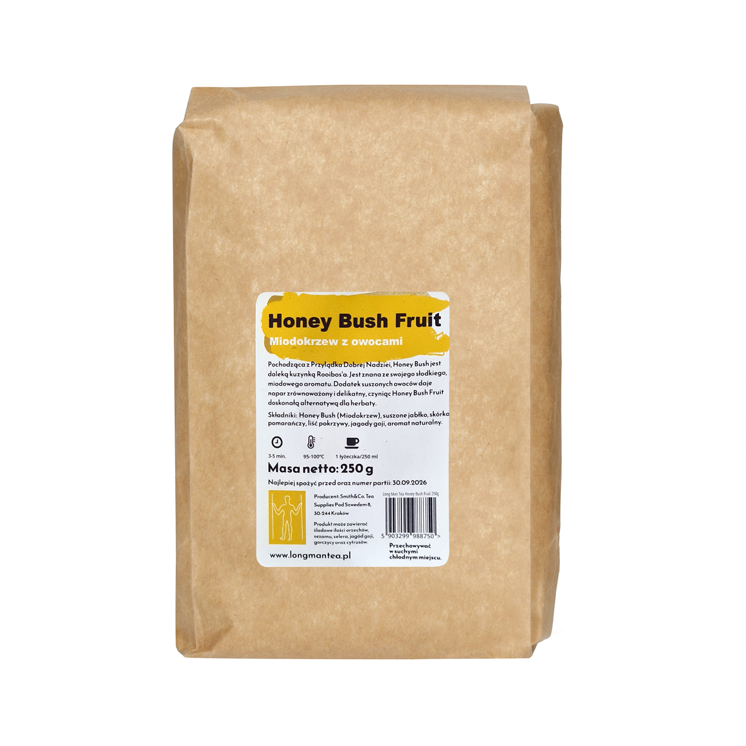 Long Man Tea - Honey Bush Fruit - Loose Tea 250 g