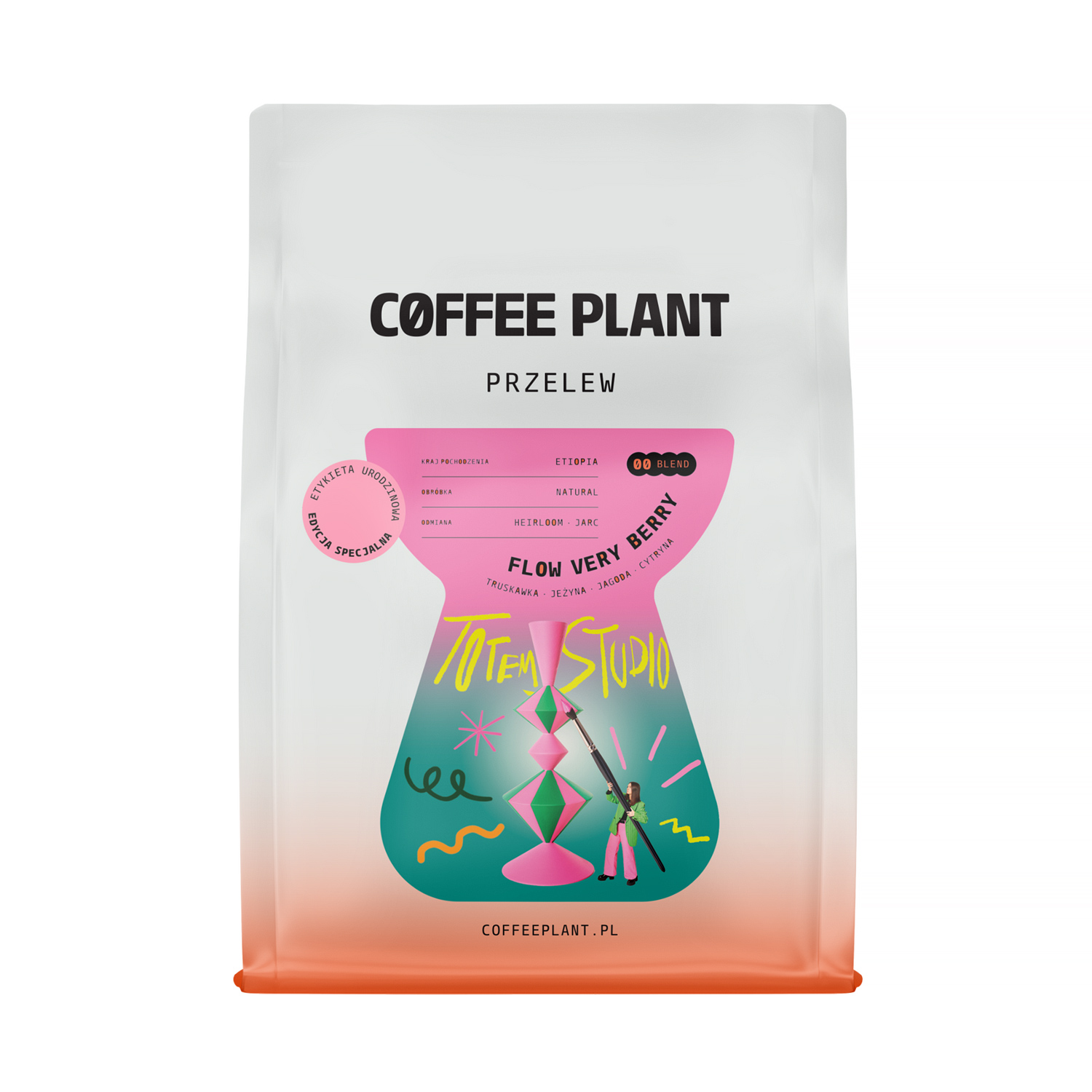 COFFEE PLANT - Kawa urodzinowa FLOW Very Berry Filter 250g