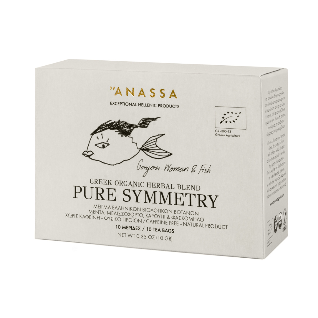 Anassa - herbatka ziołowa sypana Pure Symmetry - 10 saszetek + 10 patyczków
