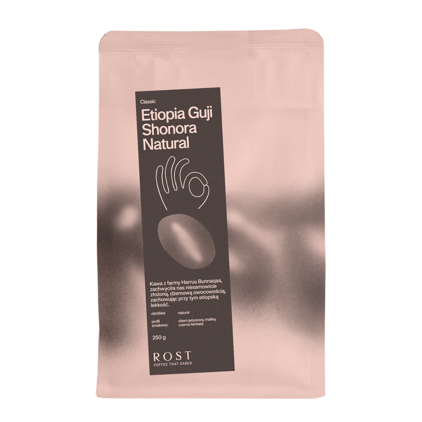 ROST - kawa ziarnista Etiopia Guji Gemechu Shonora Natural Filter 250 g