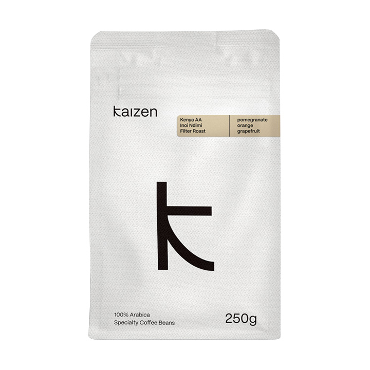 Kaizen - kawa ziarnista Kenya AA Inoi Ndimi Washed Filter 250 g