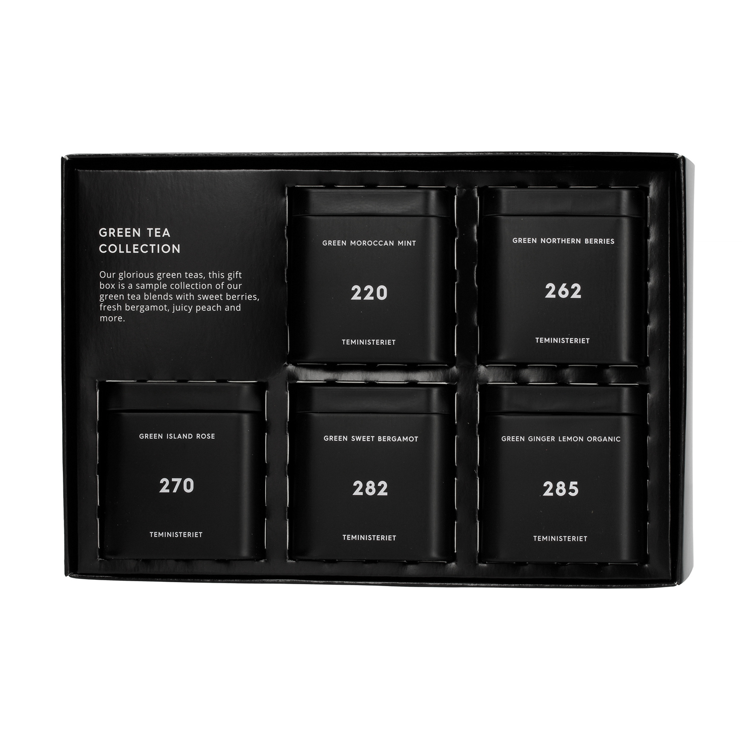 Teministeriet - Green Tea Collection - Tea loose set 150g