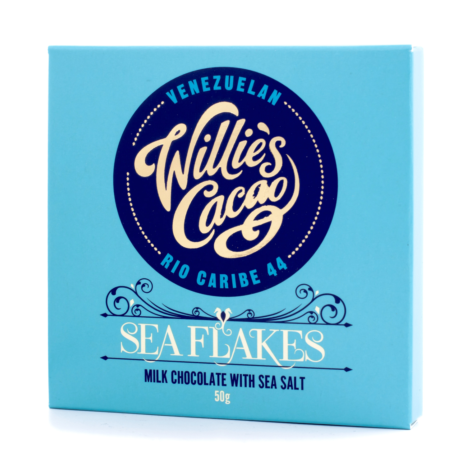 Willie's Cacao - Czekolada z solą morską - Sea Flake 50g