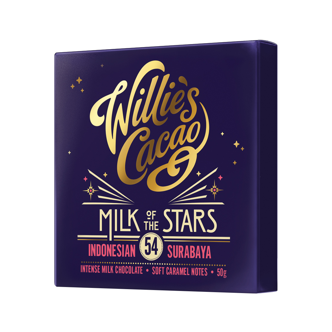 Willie's Cacao - Czekolada 54% - Milk of the Stars Indonezja 50g