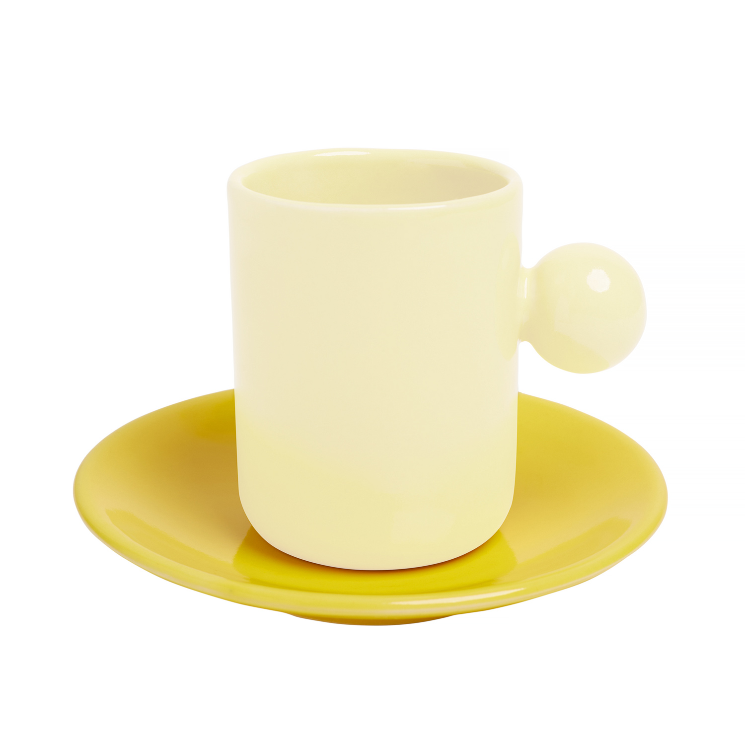 Ceramics 36 - Spodek ceramiczny Arch żółty