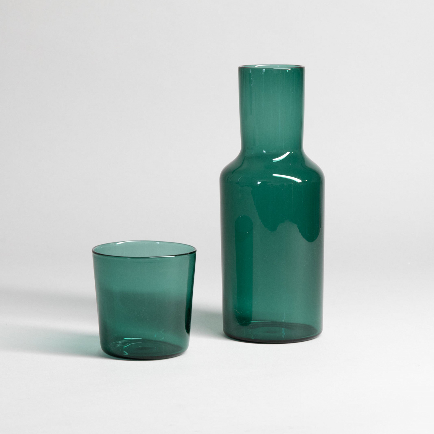 Hario - Colors Night Carafe and Glass Green