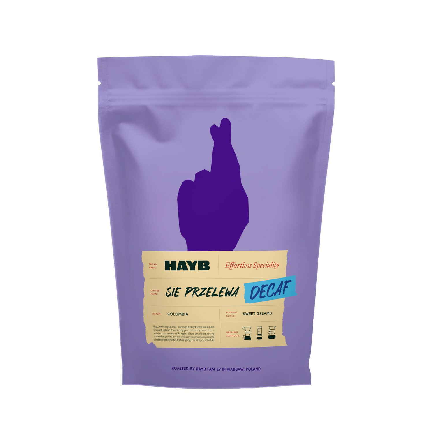 HAYB - Się Przelewa Decaf Filter 250g