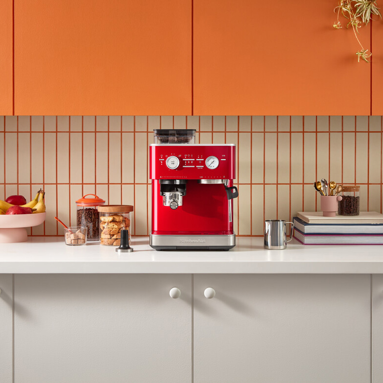 KitchenAid - Espresso Machine red