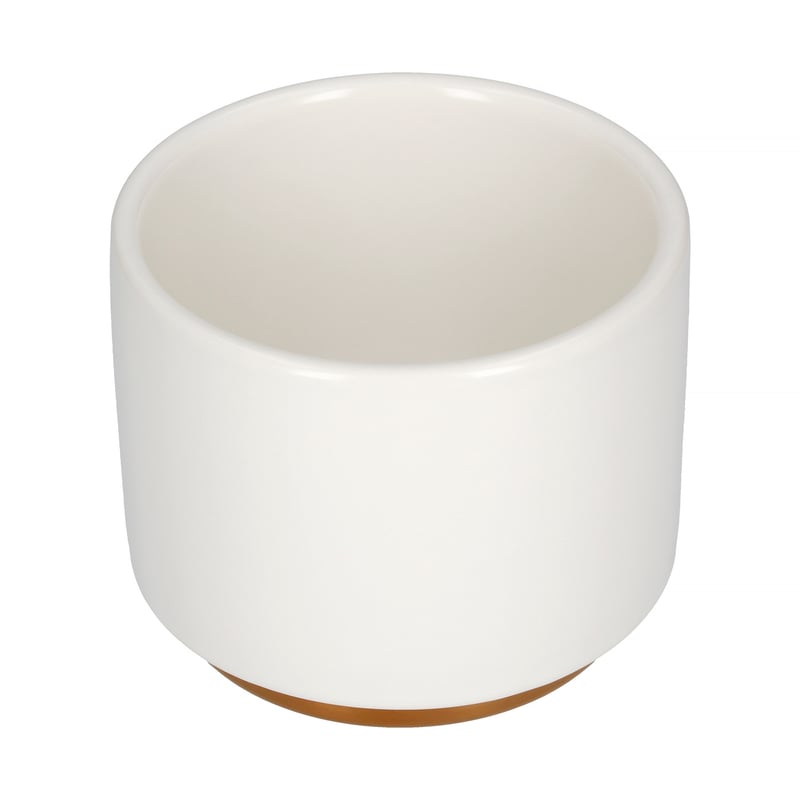 White Monty Insulated Ceramic Cup