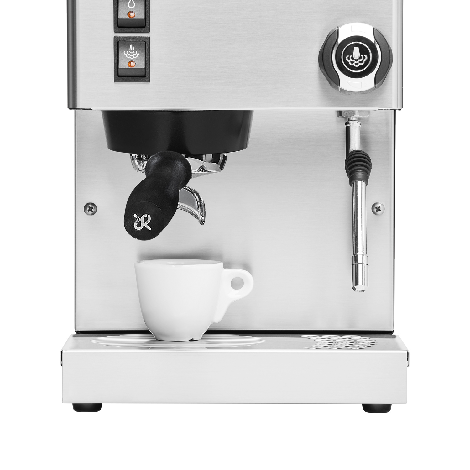 Rancilio - Silvia E - Ekspres kolbowy stalowy
