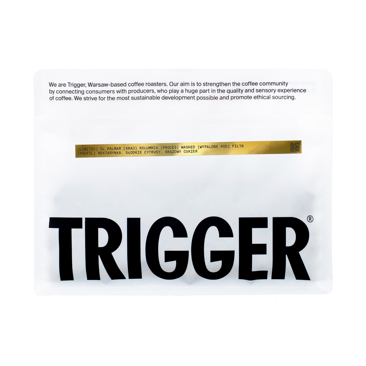 Trigger - Colombia Limited El Palmar Washed Filter 250 g