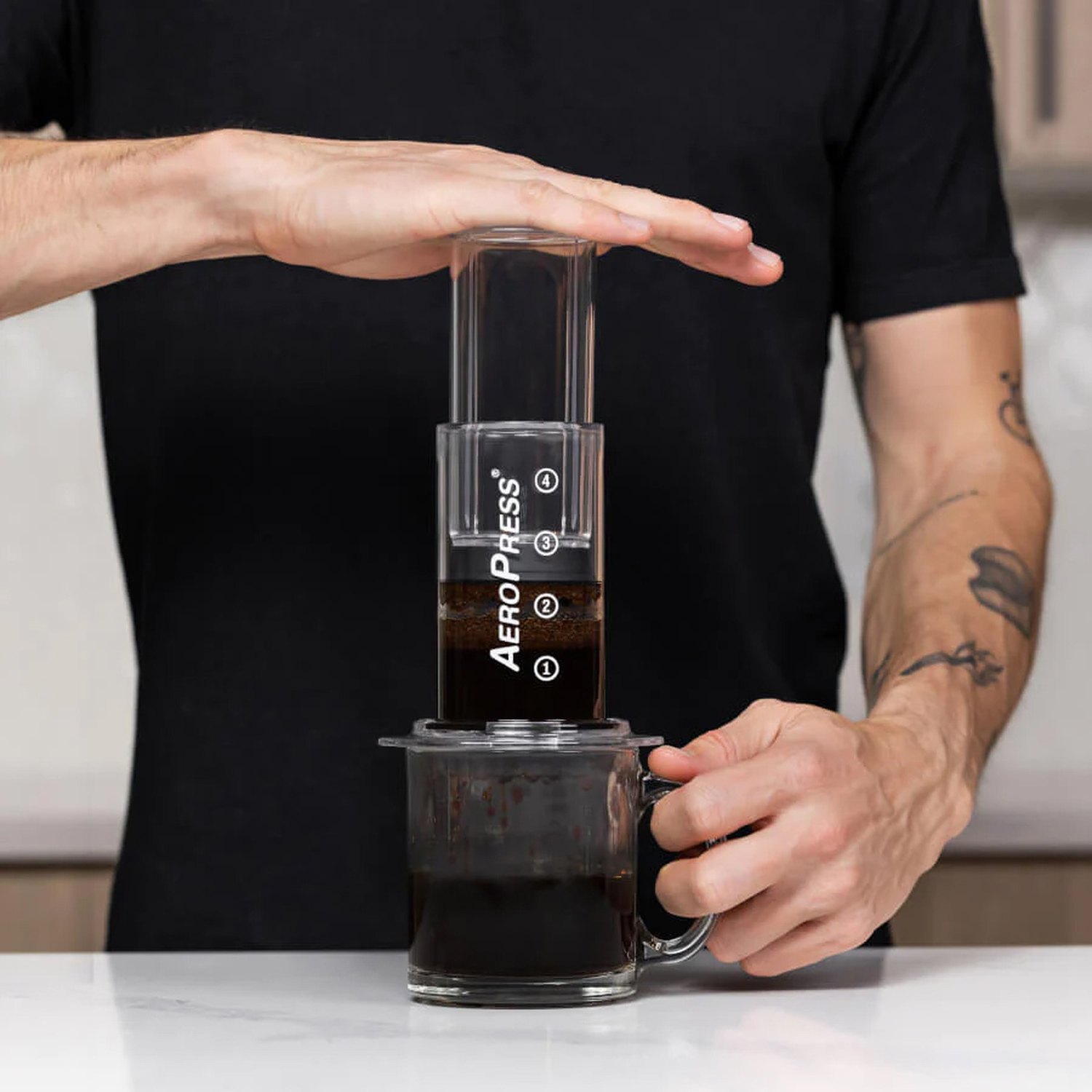 AeroPress Clear - Zaparzacz do kawy