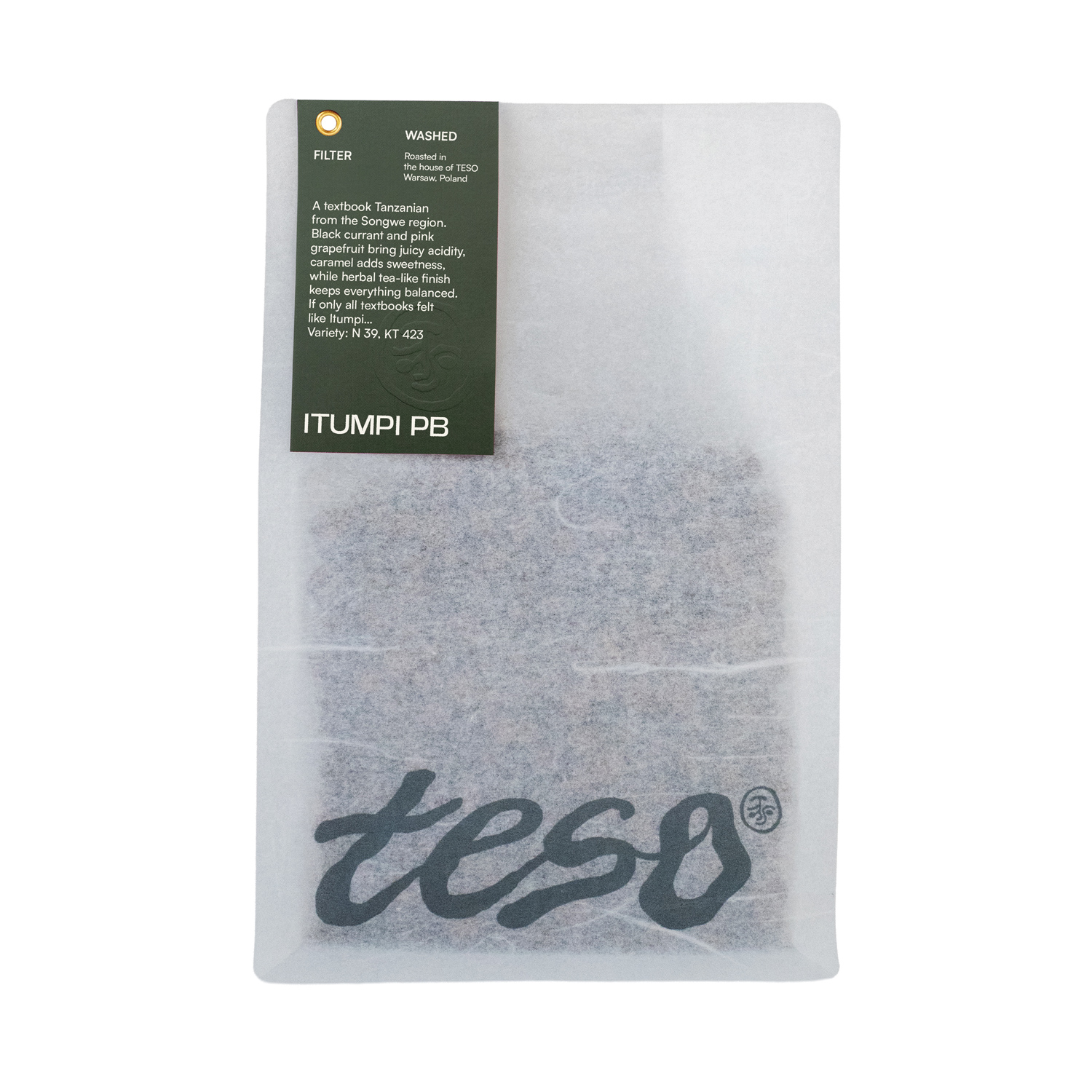Teso - kawa ziarnista Tanzania Itumpi Washed Filter 250 g