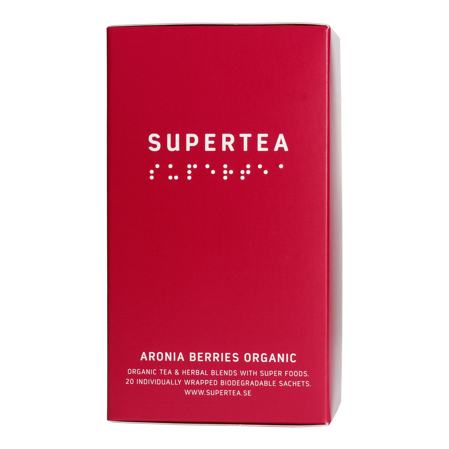 Teministeriet - Supertea Aronia Berries Organic - Herbata 20 Torebek