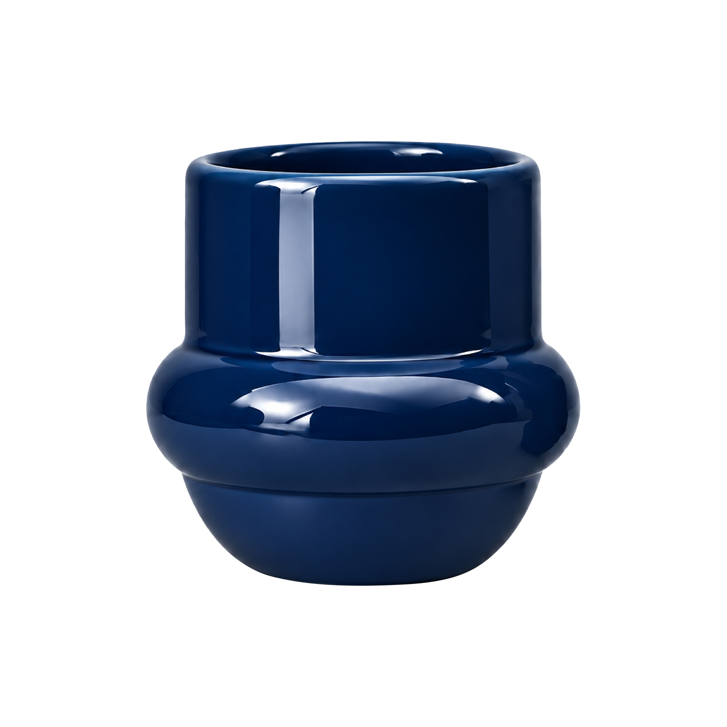 NOT.BAD - kubek ceramiczny BAD IDEA wypukły granatowy 350 ml