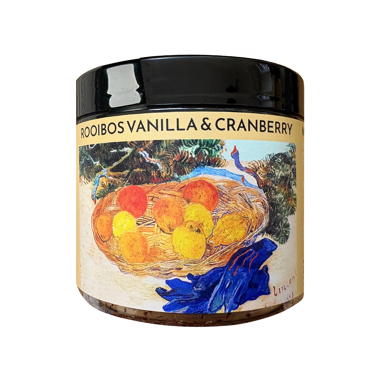 Long Man Tea - rooibos z wanilią i żurawiną Rooibos Vanilla&Cranberry - Herbata sypana - Słoiczek 50 g