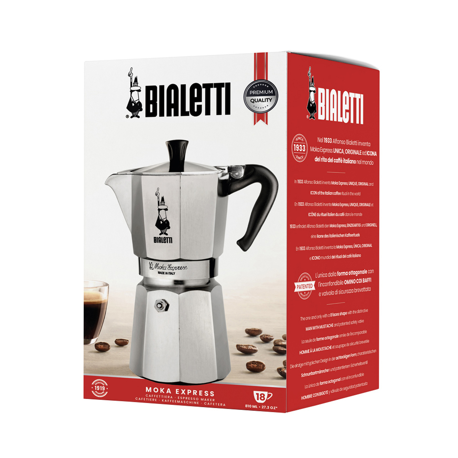 Bialetti Moka Express 18tz