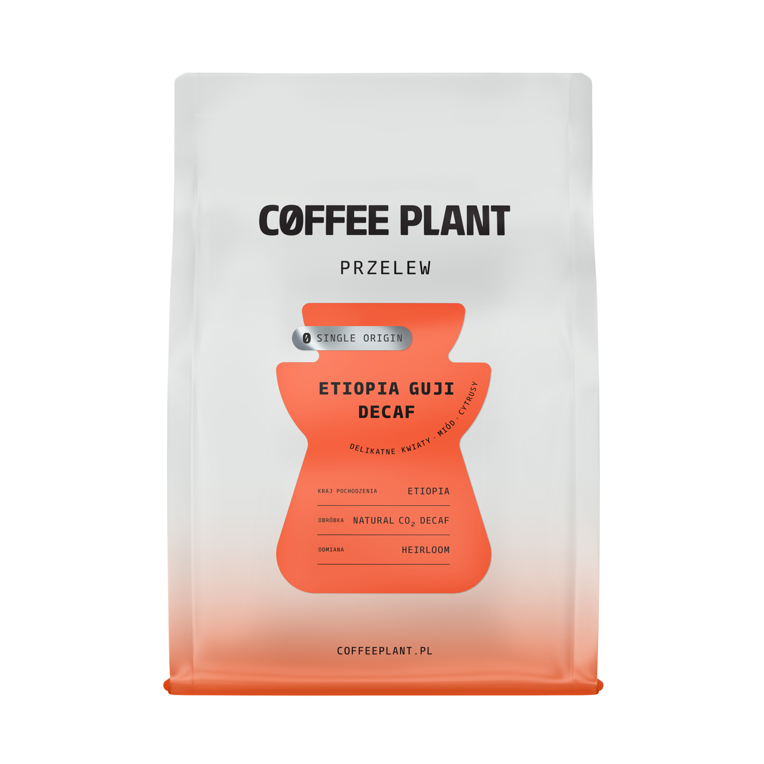 COFFEE PLANT - Ethiopia Guji Natural CO2 Decaf Filter 250 g