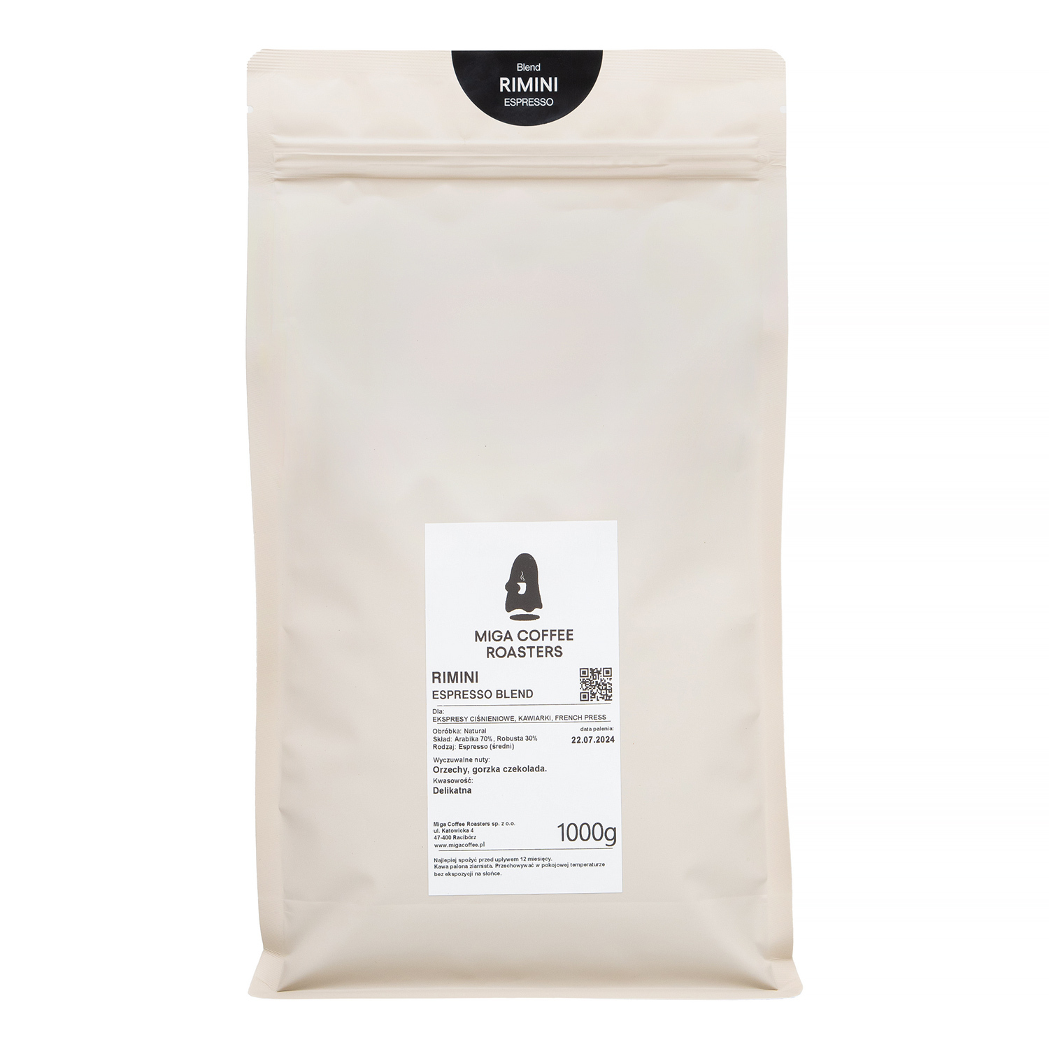 Miga Coffee - Rimini Espresso 1kg