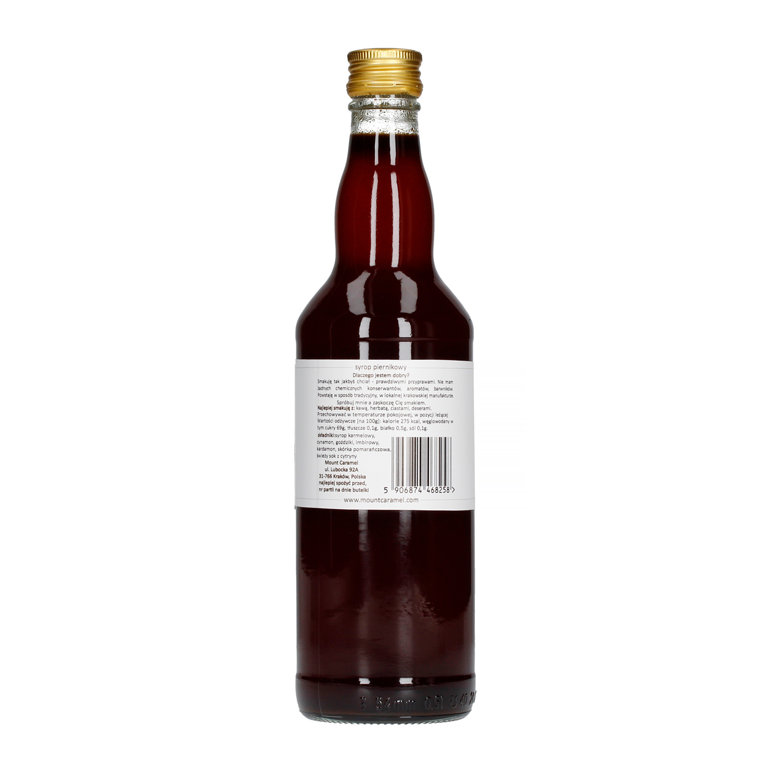 Mount Caramel Dobry Syrop - Gingerbread 500 ml