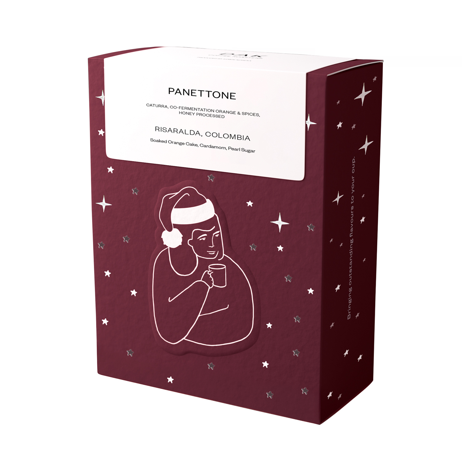 DAK Coffee Roasters - Colombia Panettone Co-Fermentation Orange & Spices Honey Processed Filter 250 g