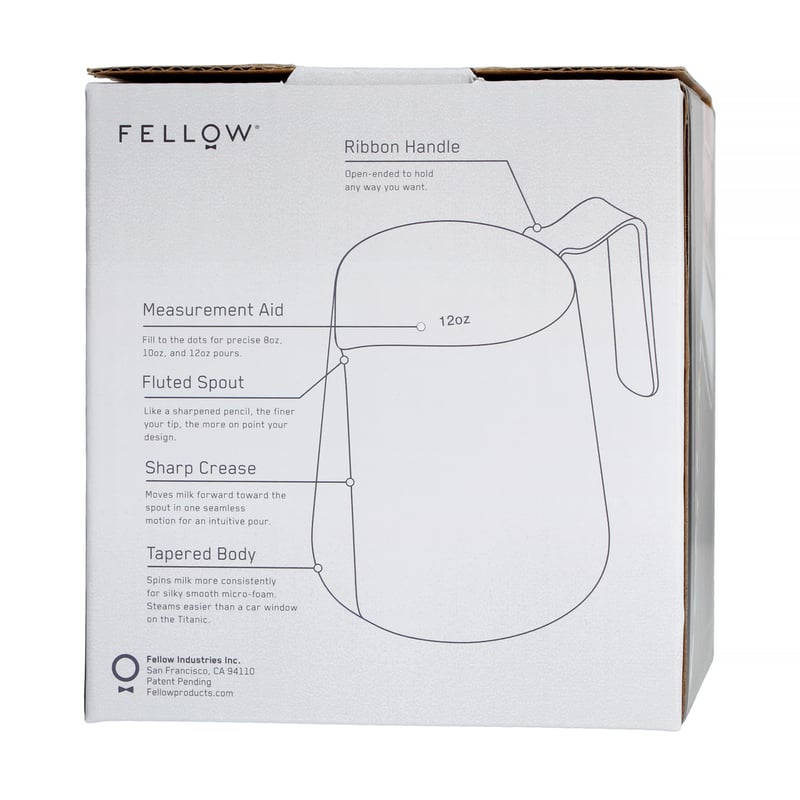 Fellow Eddy Pitcher - Dzbanek do mleka grafitowy 530 ml (outlet)