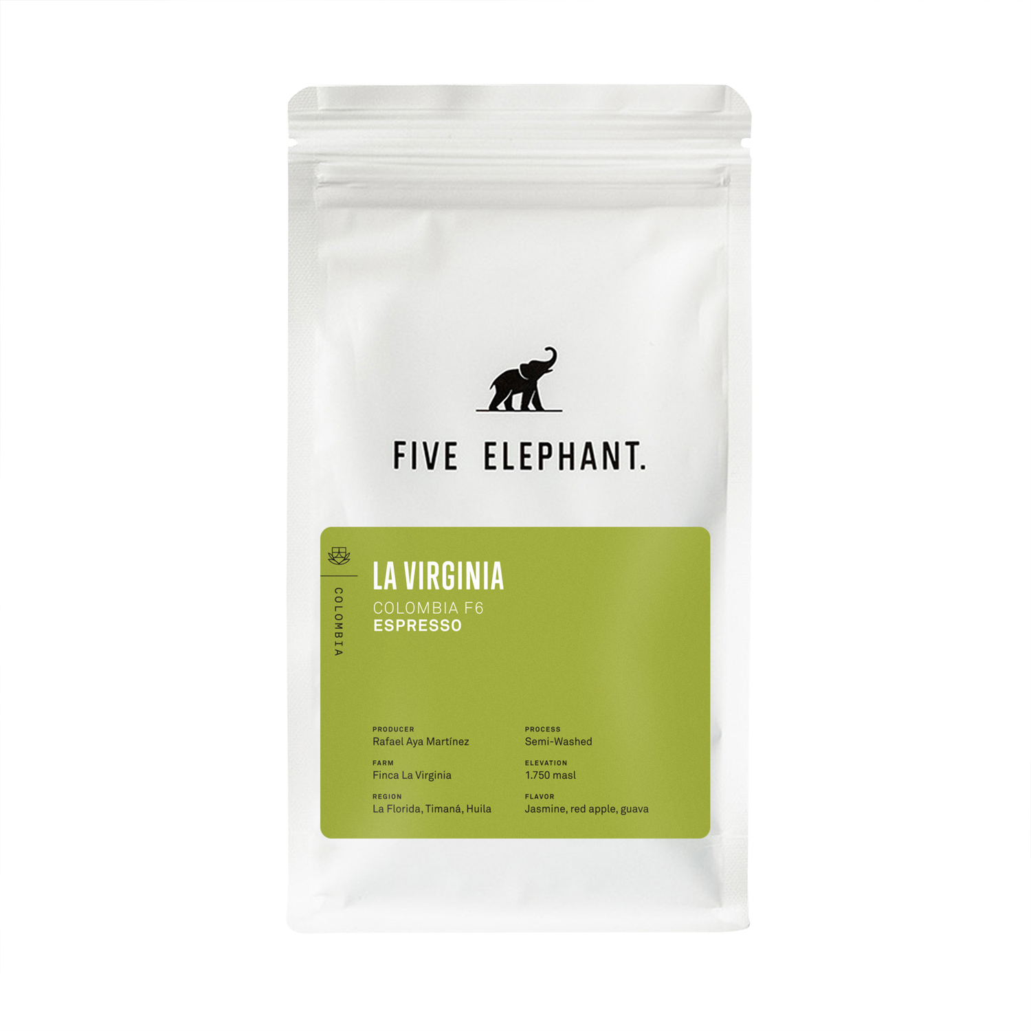 Five Elephant - Colombia La Virginia Semi-Washed Espresso 250 g
