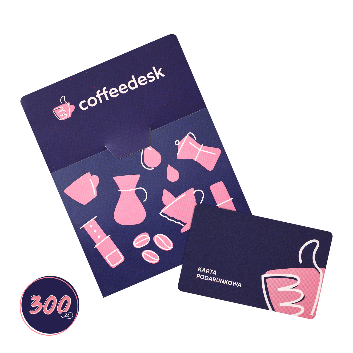 Coffeedesk - Karta podarunkowa 300 zł