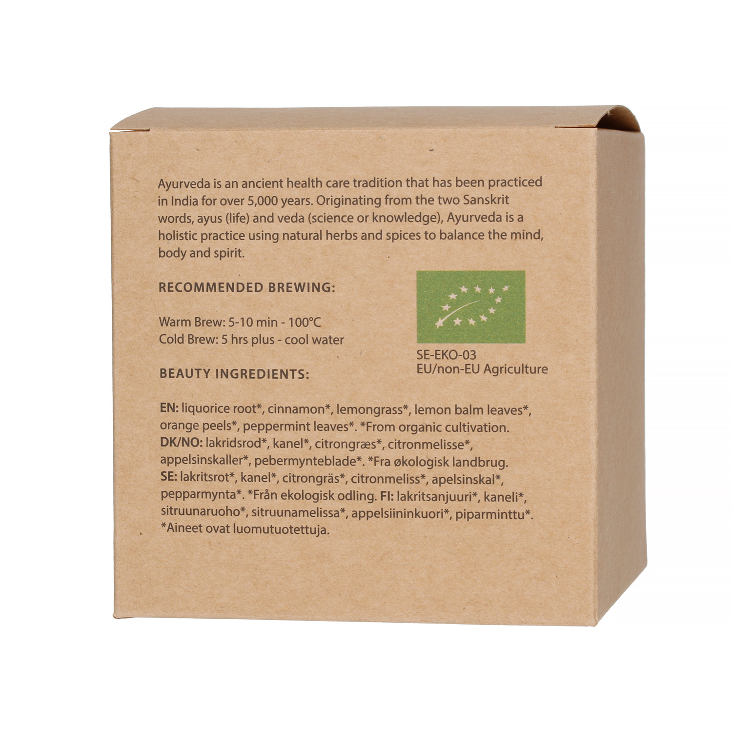 Teministeriet - Ayurveda Beauty Organic - Herbata sypana 100g