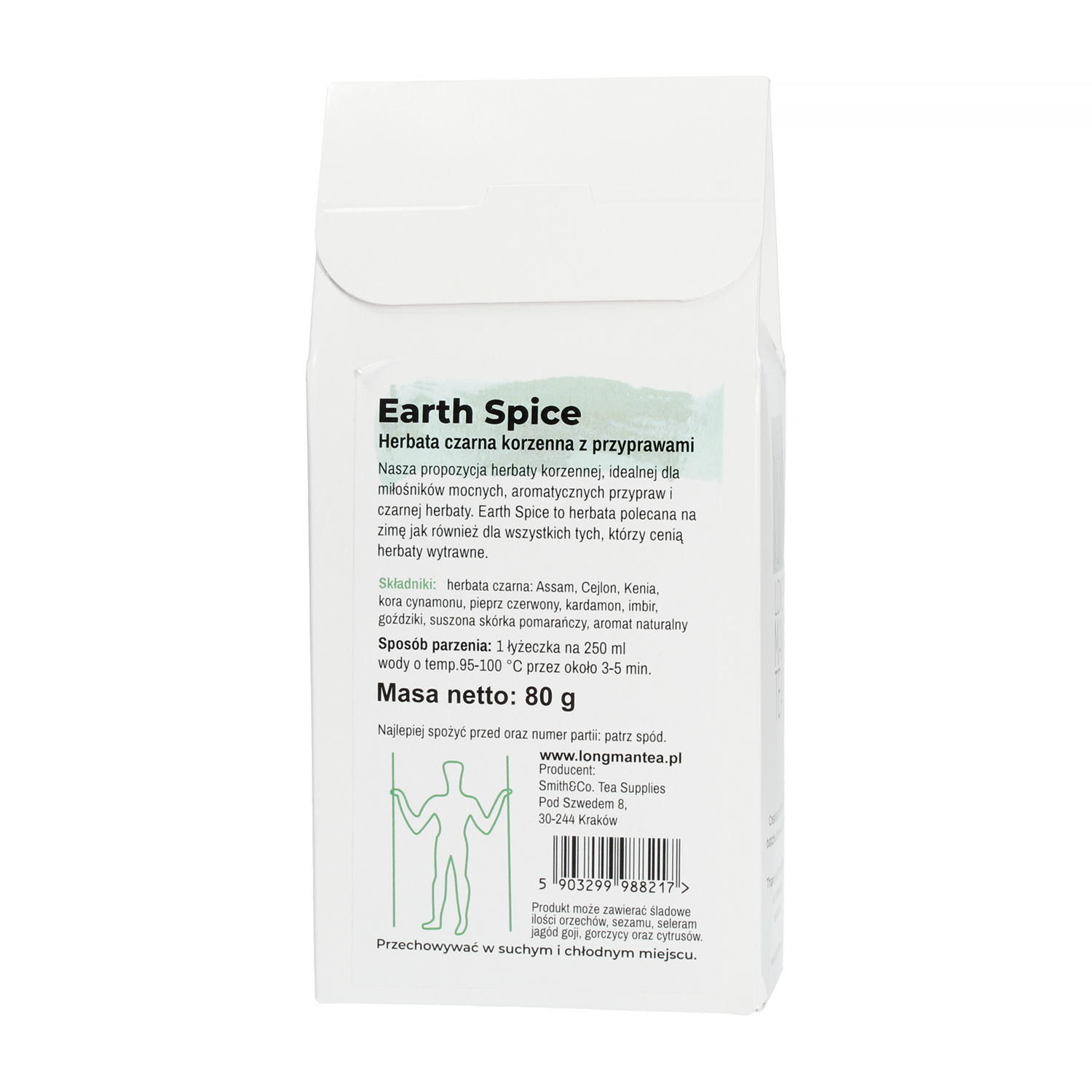 Long Man Tea - Earth Spice - Loose tea - 80g