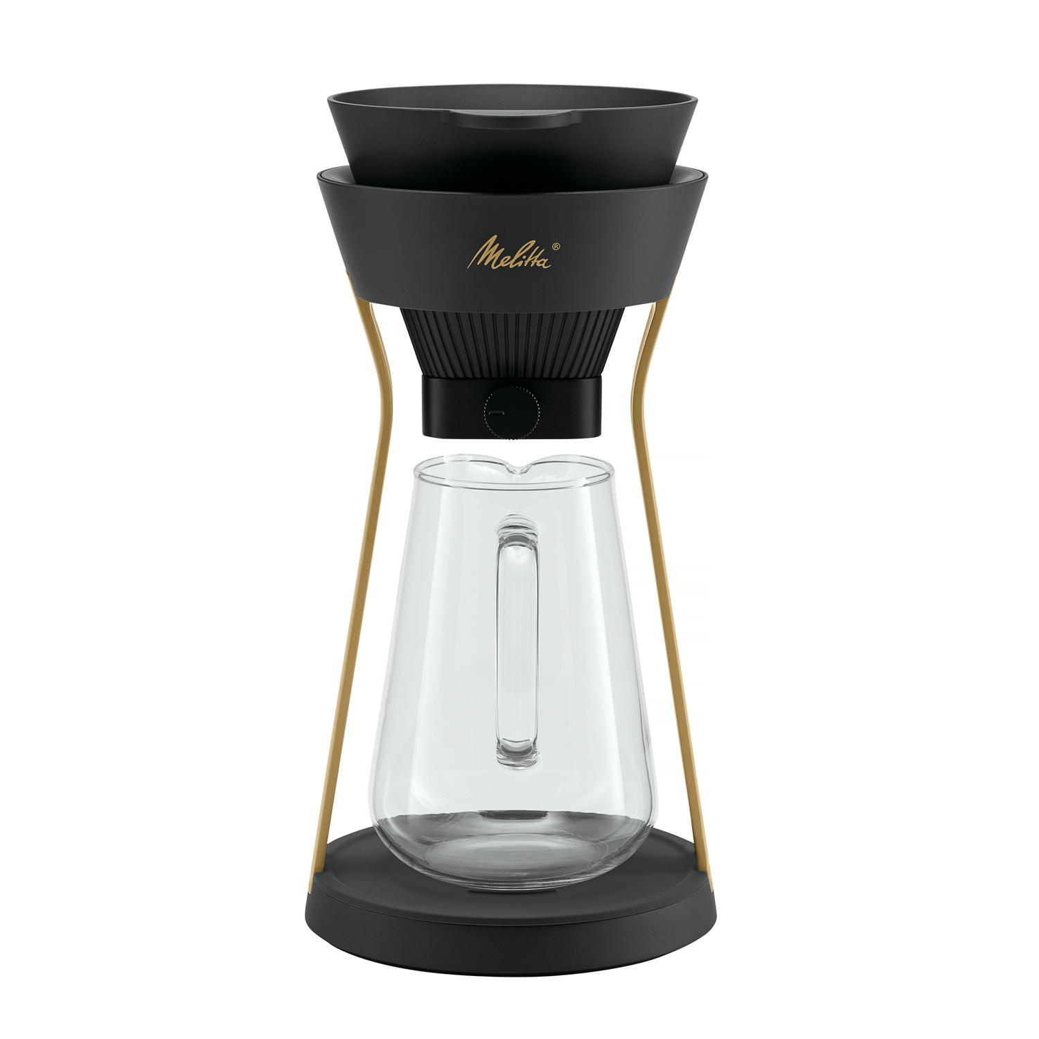 Melitta - AMANO Black-Gold - Pour Over Coffee Maker